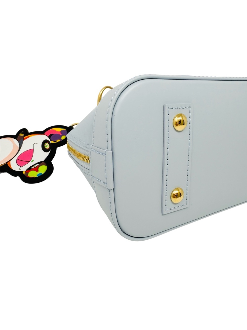 Louis Vuitton Takashi Murakami Alma BB Epi Blue Multicolor Panda - Picture 9 of 16
